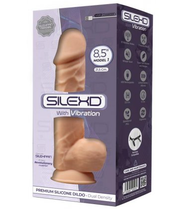 Silexd Premium Vibration Dildo Cm Hela Cm Kraftig Tjock