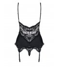 Obsessive - 810 Corset & Thong, Black
