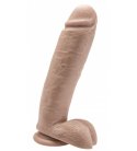Get Real - 10 Inch Dildo with Balls, Natur