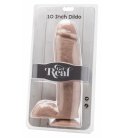 Get Real - 10 Inch Dildo with Balls, Natur