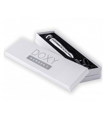 Doxy - Number 3 Wand Massager, Silver