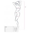 Passion - Bodystocking BS014, Red
