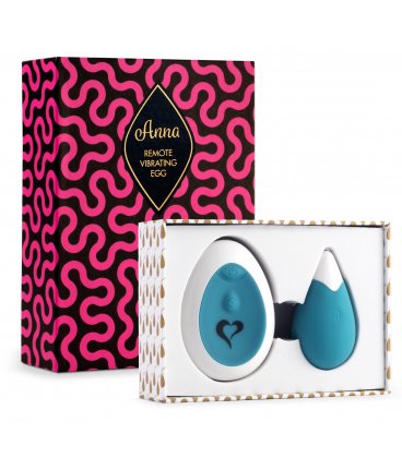 FeelzToys - Anna Vibrating Egg Remote, Green