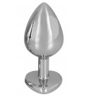 Aluminium Heart Butt Plug, Medium
