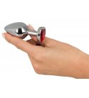 Aluminium Heart Butt Plug, Medium