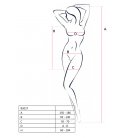 Passion - Bodystocking BS027, Black