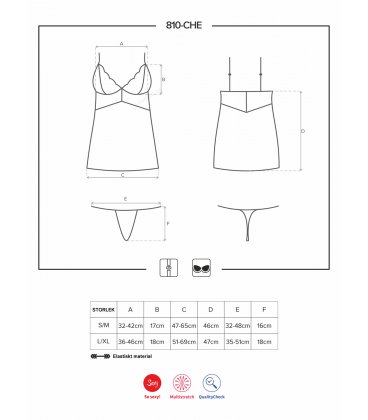 Obsessive - 810 Chemise & Thong