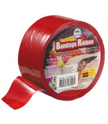 Bondage Ribbon - röd