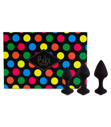 FeelzToys - Bibi Butt Plug Set, Black