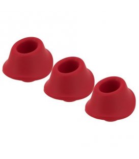 Womanizer - Premium/Classic, munstycke M, 3-pack - röd