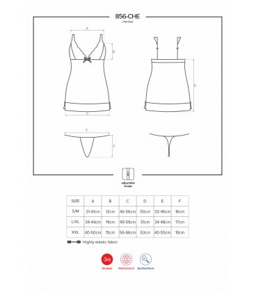 Obsessive - 856 Chemise & Thong