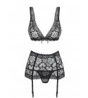 Obsessive - 856 Garter Set & Thong