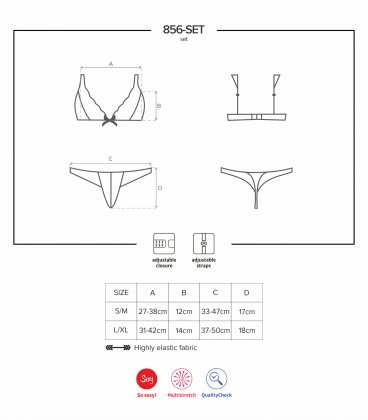 Obsessive - 856 Set & Thong