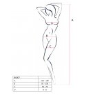 Passion - Bodystocking BS057, White