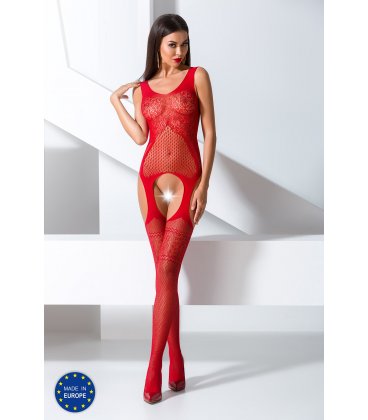 Passion - Bodystocking BS061, Red