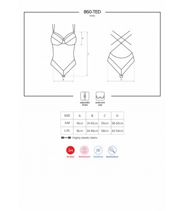 Obsessive - 860 Teddy, Red