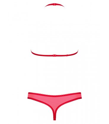 Obsessive - 870 Set & Thong, Red