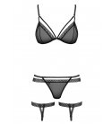 Obsessive - 855 Set w. Thong & Suspenders