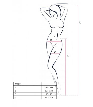 Passion - BS002 Garter Stockings