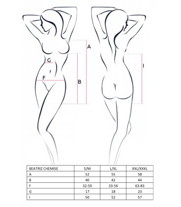 Passion - Beatritz Chemise & Thong