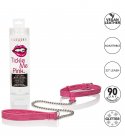 Tickle Me Pink Collar with Leash