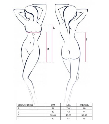 Passion - Beryl Chemise & Thong