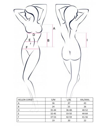 Passion - Hellen Corset & Thong