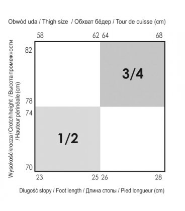 Passion - ST002 Stockings, Black