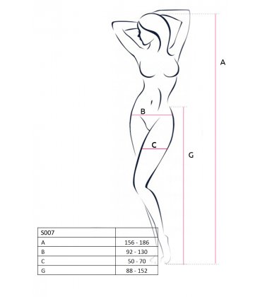 Passion - S007 Garter Stockings