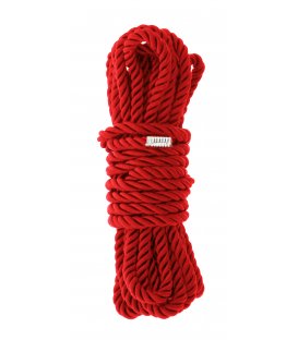 Blaze Deluxe Bondage Rope, 5m - Red