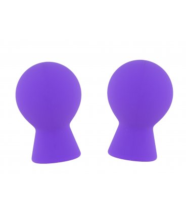 Silicone Nipple Suckers - Small, Purple