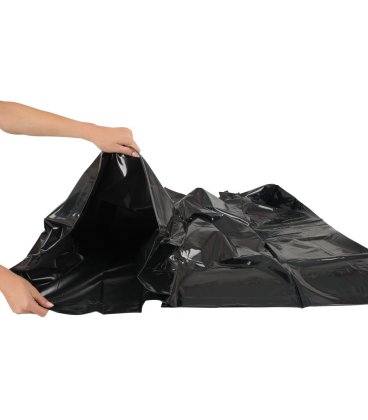 Påslakan i vinyl - svart