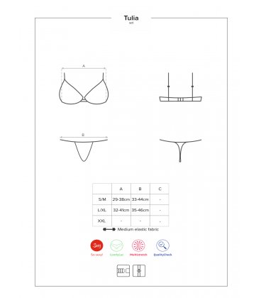 Obsessive - Tulia Set & Panties