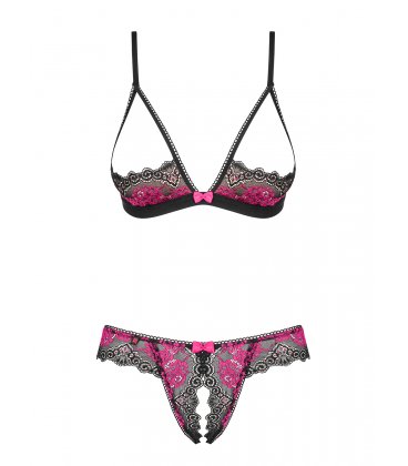 Obsessive - Tulia Cupless Set & Thong