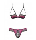 Obsessive - Tulia Cupless Set & Thong