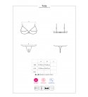 Obsessive - Tulia Cupless Set & Thong