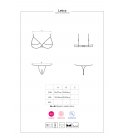 Obsessive - Letica Cupless Set & Thong