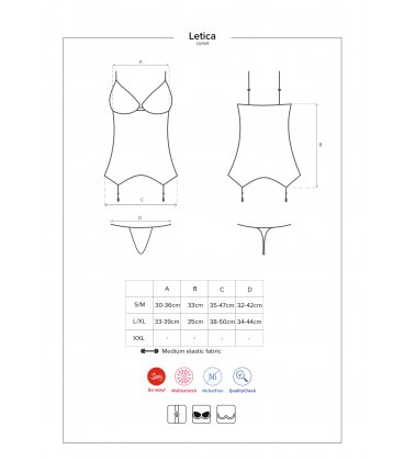 Obsessive - Letica Corset & Thong