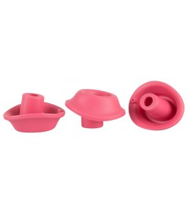 Womanizer - Premium/Classic, munstycke S, 3-pack - rosa