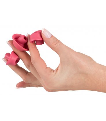 Womanizer - Premium/Classic, munstycke S, 3-pack - rosa