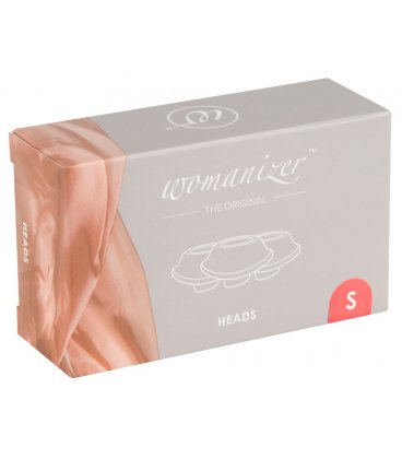 Womanizer - Premium/Classic, munstycke S, 3-pack - rosa