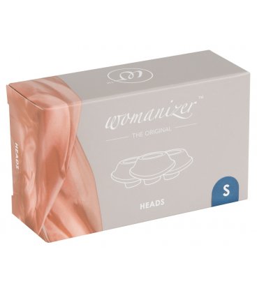 Womanizer - Premium/Classic, munstycke S, 3-pack - blå