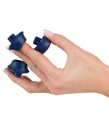 Womanizer - Premium/Classic, munstycke M, 3-pack - blå