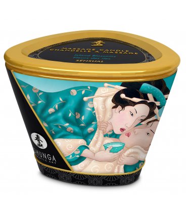 Shunga Massageljus - Island Blossoms / Sensual