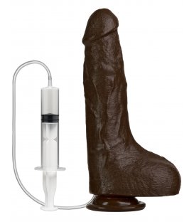 Bust It - Squirting Realistic Cock, Brown