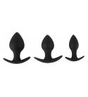 Black Velvets - 3-piece Anal Trainer Set