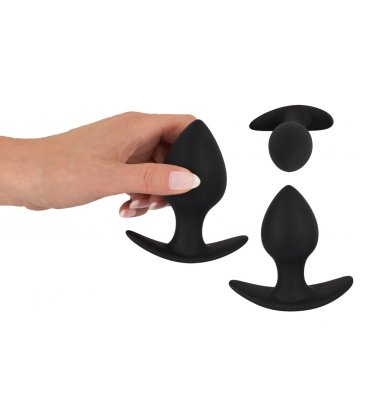 Black Velvets - 3-piece Anal Trainer Set