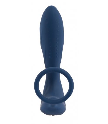Vibrating Prostate Plug with Cock Ring