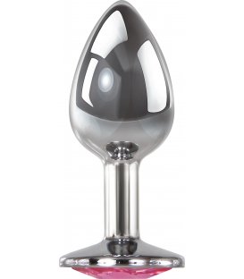 Pink Gem Anal Plug, Medium