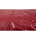Vinyl/latex lakan - vinröd
